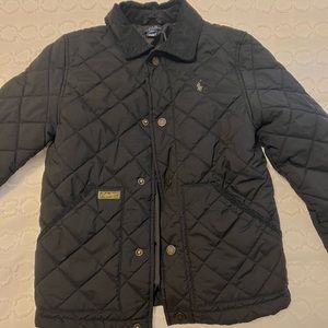 Kids polo puffer jacket